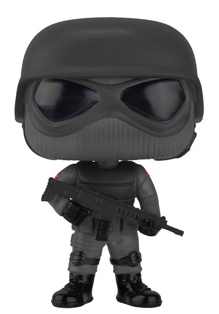 Alt View 1. Funko - Batman v Superman Funko POP Vinyl Figure Superman Soldier - Black.