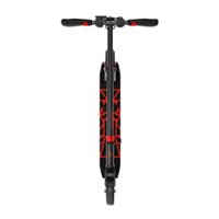 Swagtron - Swagger Foldable Electric Scooter w/7.9 Mi Max Operating Range & 15.5 mph Max Speed - Red - Front_Zoom