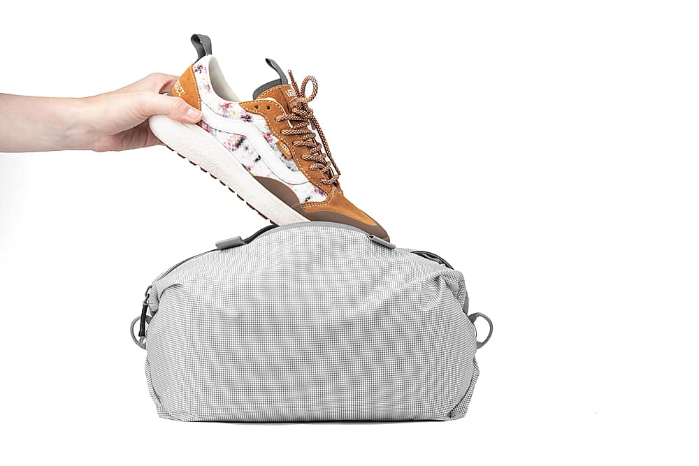 Alt View 13. Peak Design - Shoe Pouch - Raw.