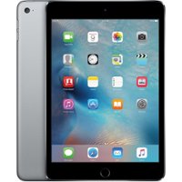 Apple iPad Mini 4 32GB Wi-Fi Tablet (MNY12LL/A) - Pre-Owned - Space Gray - Front_Zoom
