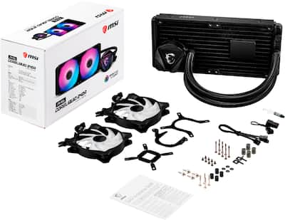 MSI MAG CORELIQUID 240R V2 AIO ARGB CPU Liquid Cooler MSI MAG CORELIQUID 240R V2 AIO ARGB CPU Liquid Cooler