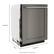 Alt View 1. KitchenAid - 24" Top Control Built-In Stainless Steel Tub Dishwasher with 3rd Rack and 39 dBA - Custom Panel Ready.