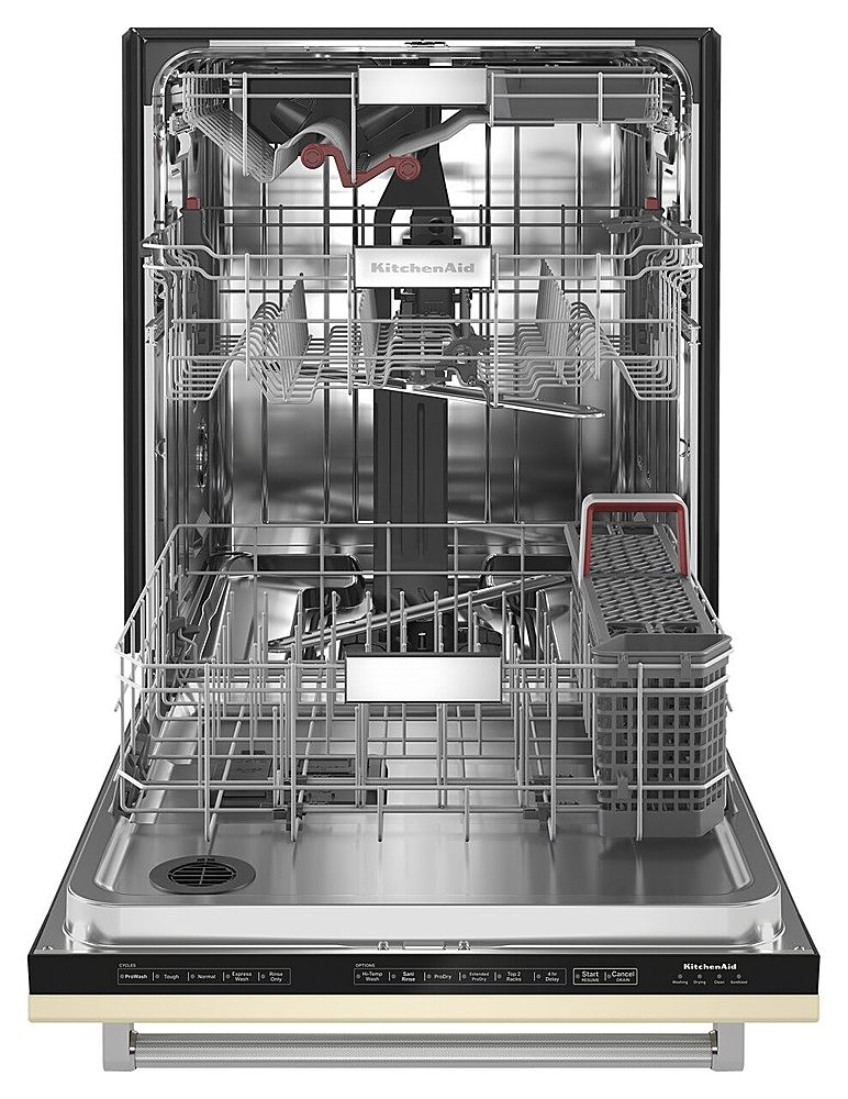 Best Buy: KitchenAid Top Control Built-In Dishwasher with Stainless Steel  Tub, Clean Water Wash System, 43dBA Stainless Steel KDTM354DSS