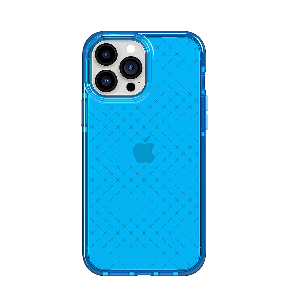 

Tech21 - Evo Check Hard Shell Case for Apple iPhone 13 Pro Max - Classic Blue