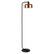 Angle. Hudson&Canal - Cadmus Floor Lamp - Blackened Bronze.