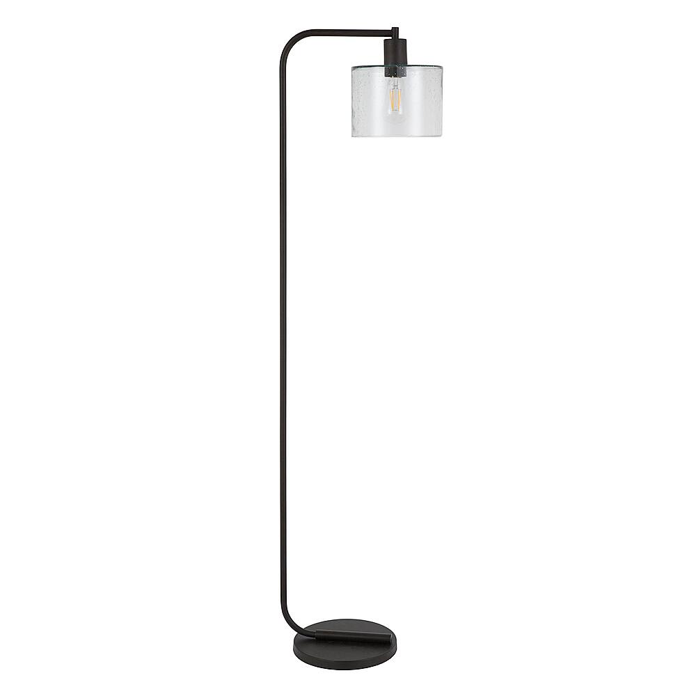 Angle. Hudson&Canal - Cadmus Floor Lamp - Blackened Bronze.