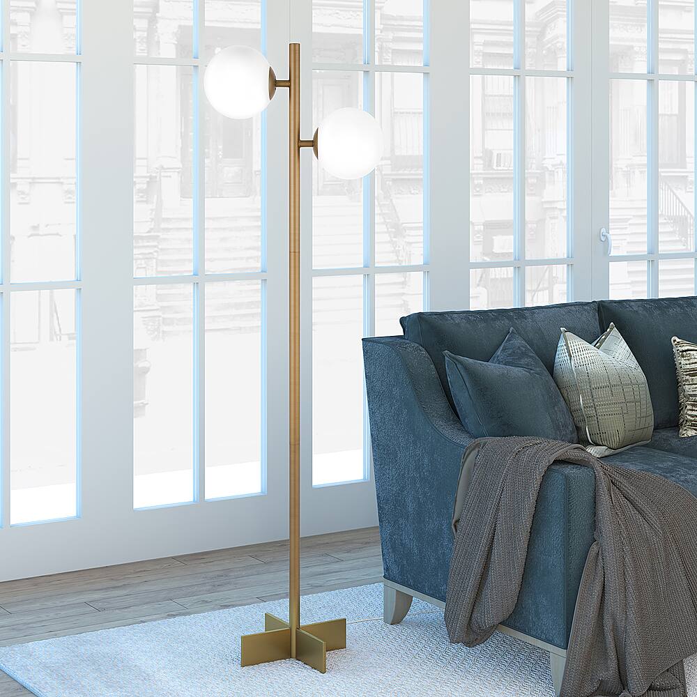 Best Buy Camden&Wells Twee Floor Lamp Brass FL0120