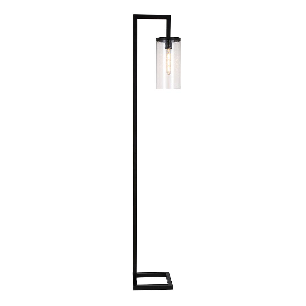 Angle. Hudson&Canal - Malva Floor Lamp - Blackened Bronze.