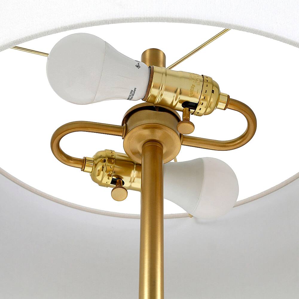 Alt View 16. Camden&Wells - Simone Floor Lamp - Matte Black/Brass.