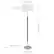 Alt View 13. Camden&Wells - Simone Floor Lamp - Matte Black/Polished Nickel.