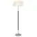 Alt View 16. Camden&Wells - Simone Floor Lamp - Matte Black/Polished Nickel.