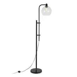 Hudson&Canal - Antho Floor Lamp - Blackened Bronze