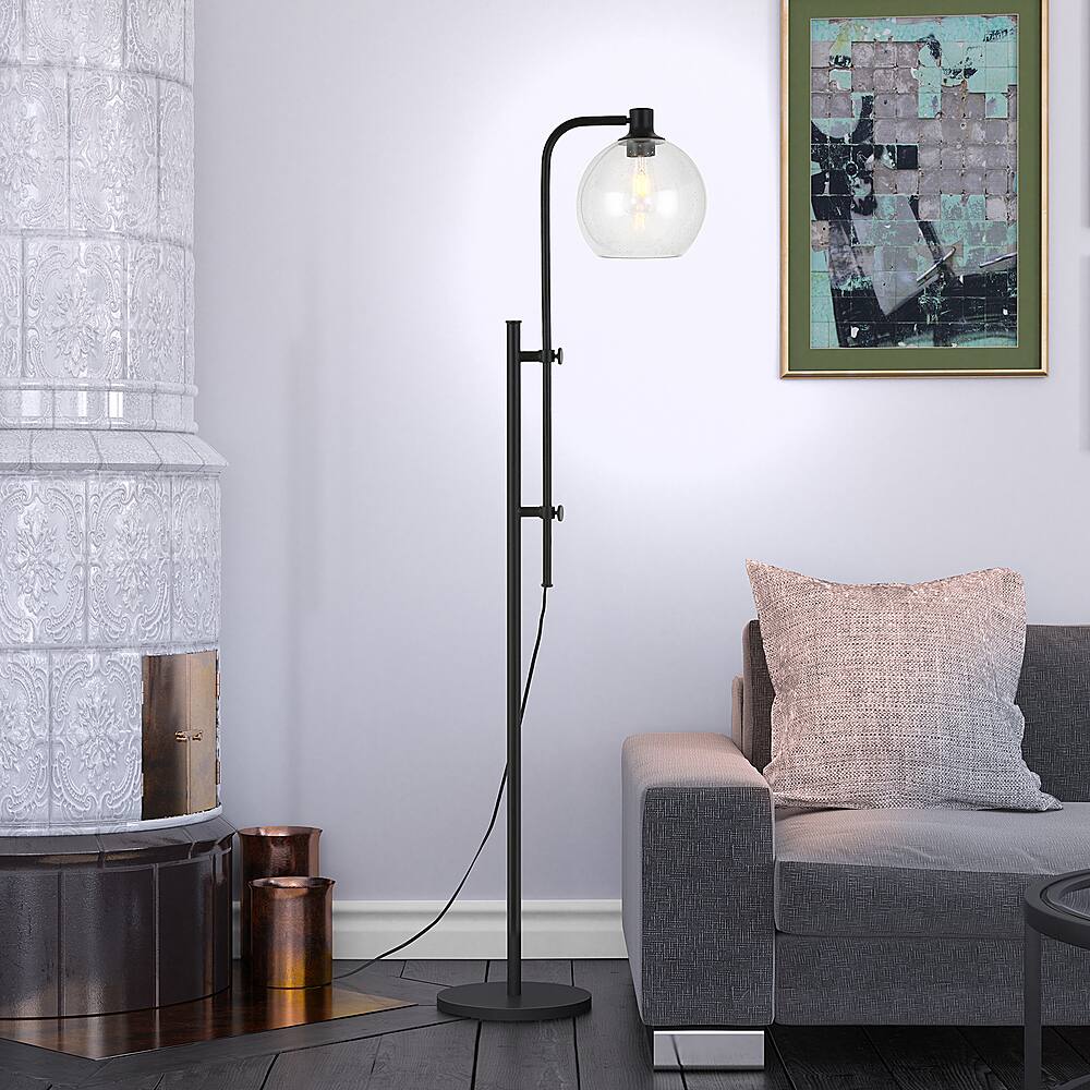 Alt View 12. Hudson&Canal - Antho Floor Lamp - Blackened Bronze.