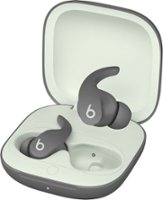 Geek Squad Certified Refurbished Beats Fit Pro True Wireless Noise Cancelling In-Ear Headphones - Sage Gray - Angle_Zoom