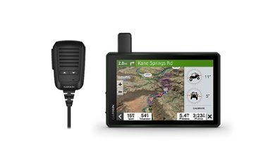 Garmin - Tread - SxS Edition  8" GPS with Built-In Bluetooth - Black - Front_Zoom