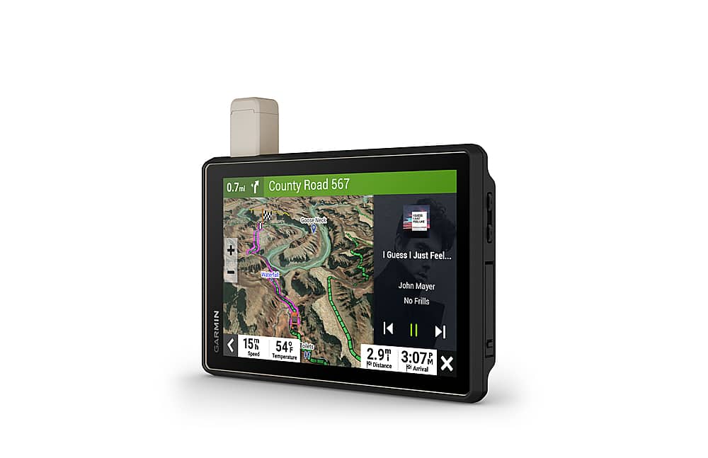 Alt View 12. Garmin - Tread - Overland Edition 8" GPS with Built-In Bluetooth - Black.