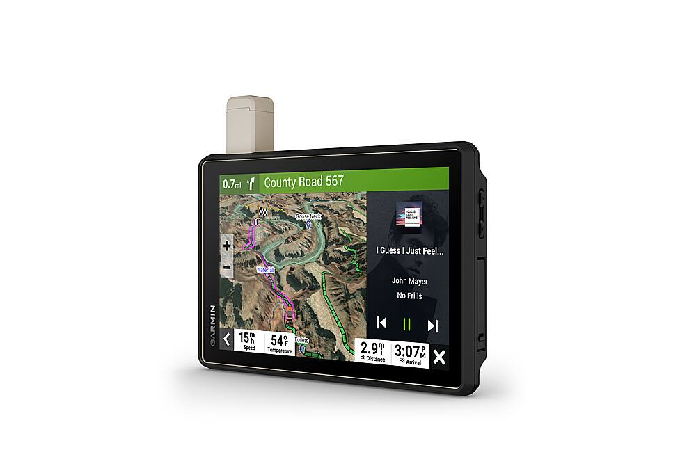 Alt View 12. Garmin - Tread - Overland Edition 8" GPS with Built-In Bluetooth - Black.