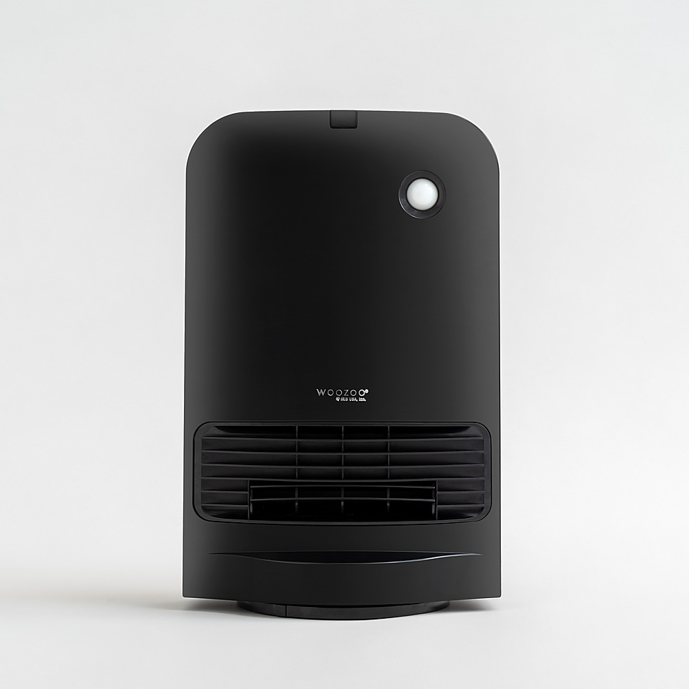 WOOZOO Oscillating Fan w/ Motion Sensor Portable Electric Space Heater  Black 302929 - Best Buy