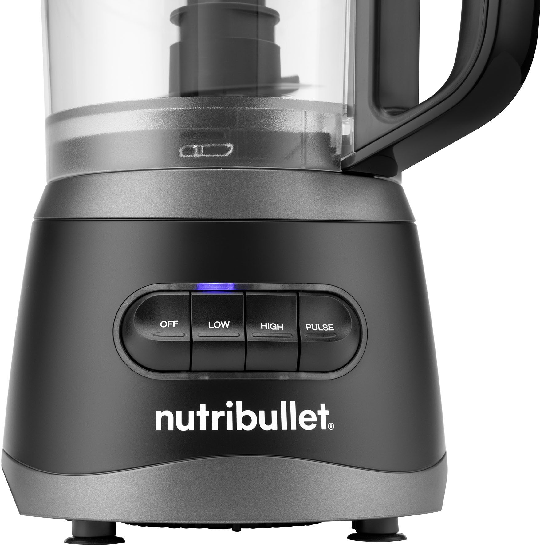 Best Buy: nutribullet 7-Cup Food Processor with Built-In Storage NBP50100  Black NBP50100