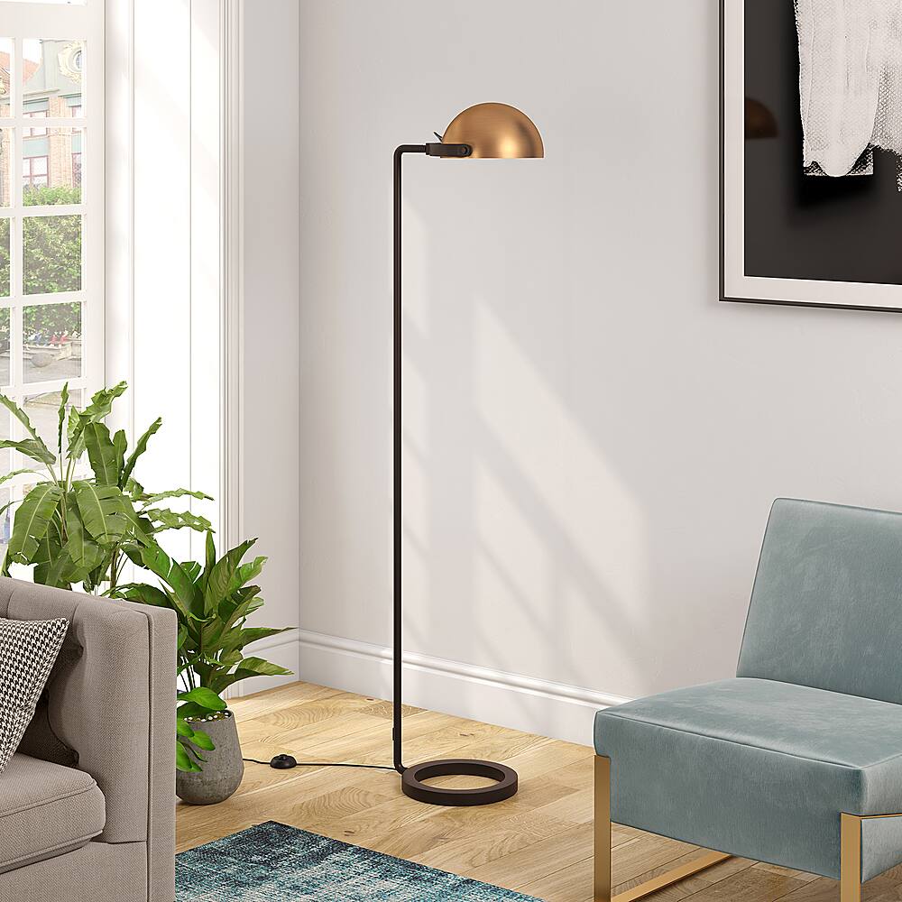 Atticus metal on sale floor lamp