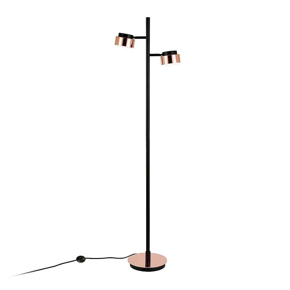 copper floor lamp