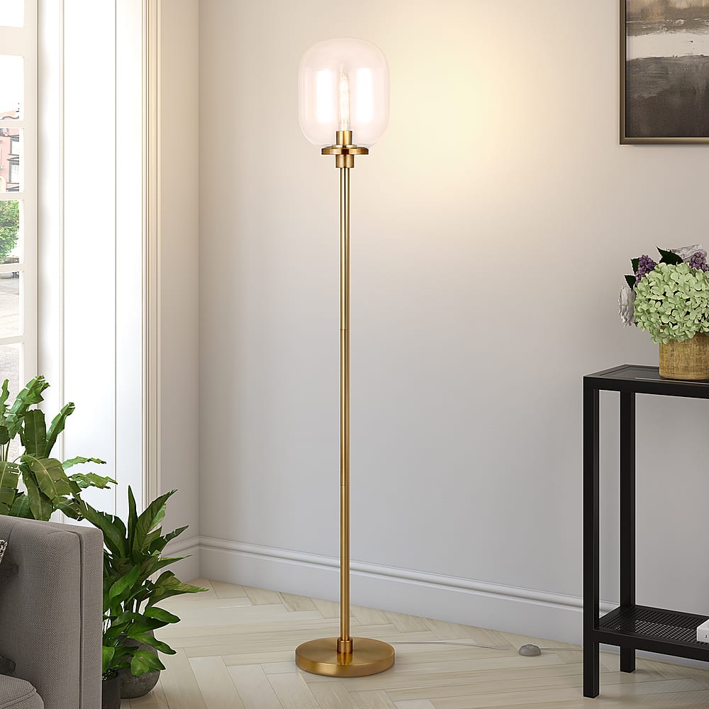 Best Buy: Camden&Wells Agnolo Floor Lamp Brass FL0355