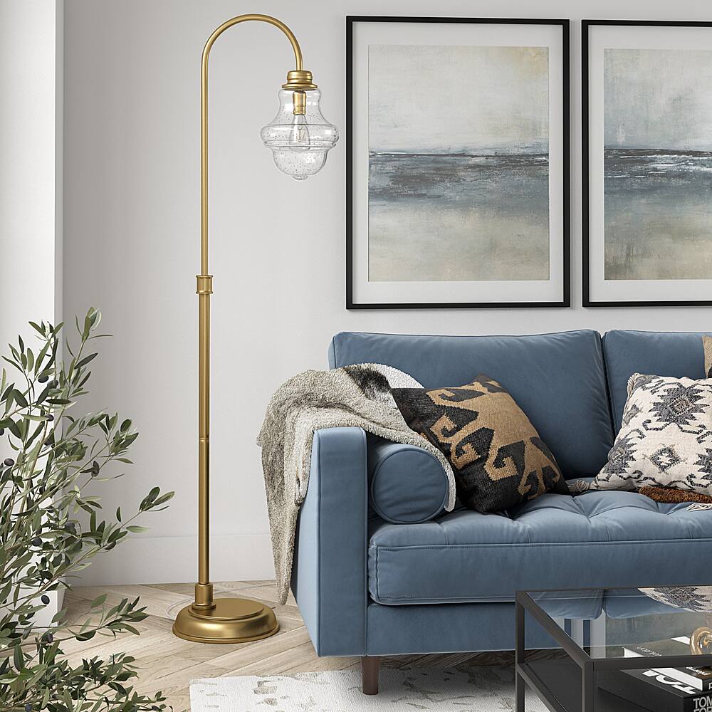 sara grey floor lamp