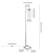 Alt View 13. Camden&Wells - Malva Floor Lamp - Polished Nickel.
