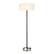 Front. Camden&Wells - Estella Floor Lamp - Matte Black/Brushed Nickel.
