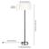 Alt View 13. Camden&Wells - Estella Floor Lamp - Matte Black/Brushed Nickel.