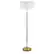 Angle. Camden&Wells - Simone Floor Lamp - Cool Gray/Brass.