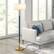 Alt View 17. Camden&Wells - Simone Floor Lamp - Blue/Brass.