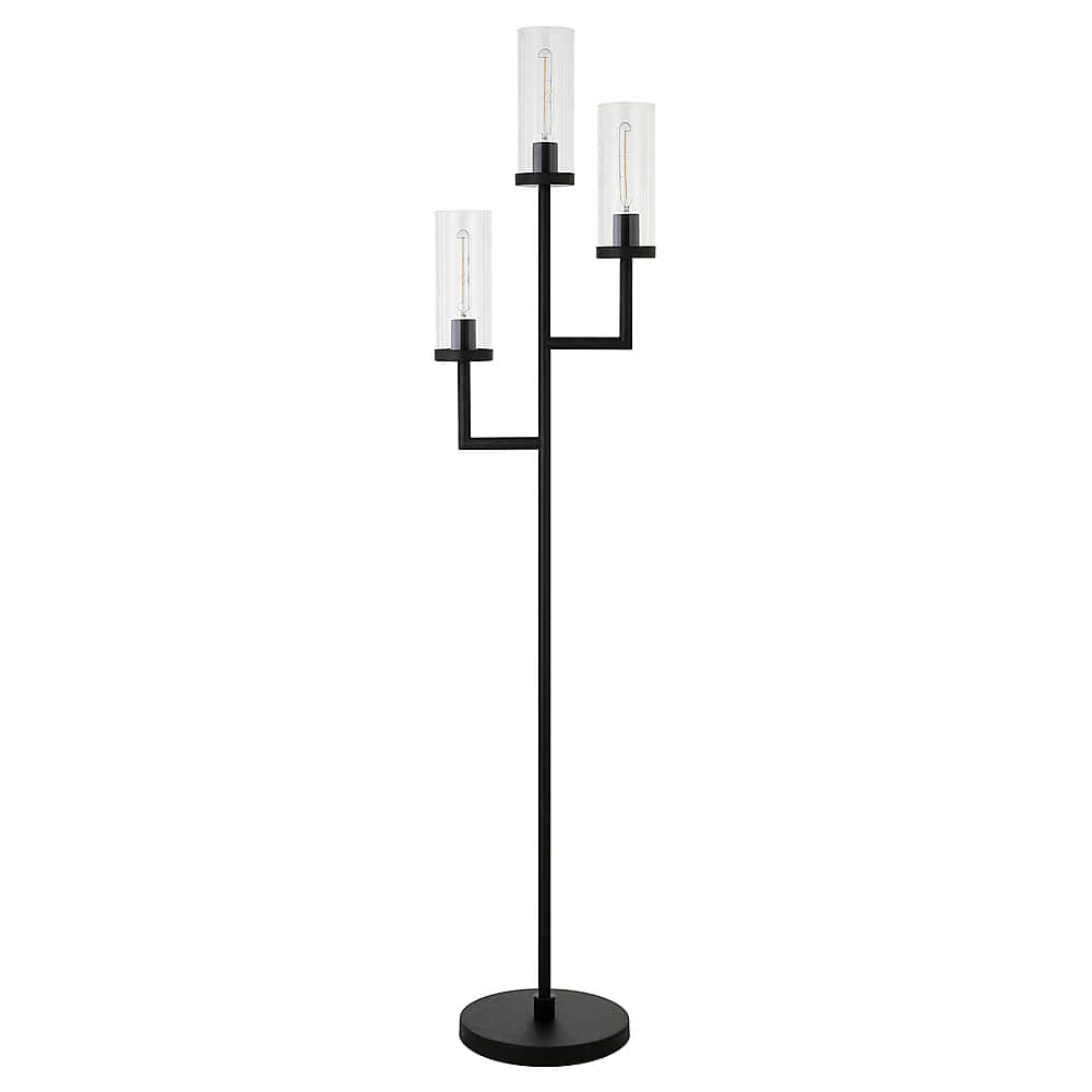 Angle View: Camden&Wells - Basso Floor Lamp - Blackened Bronze