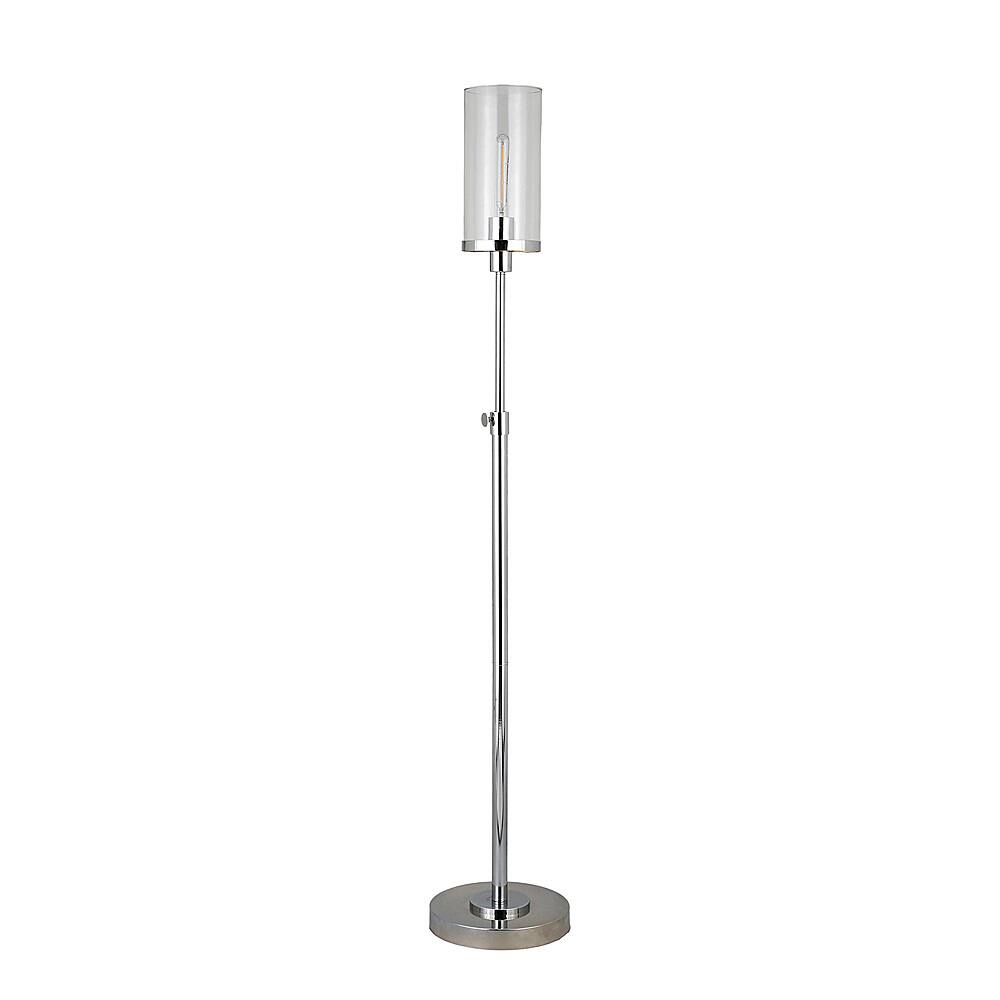 Alt View 16. Hudson&Canal - Frieda Floor Lamp - Polished Nickel.