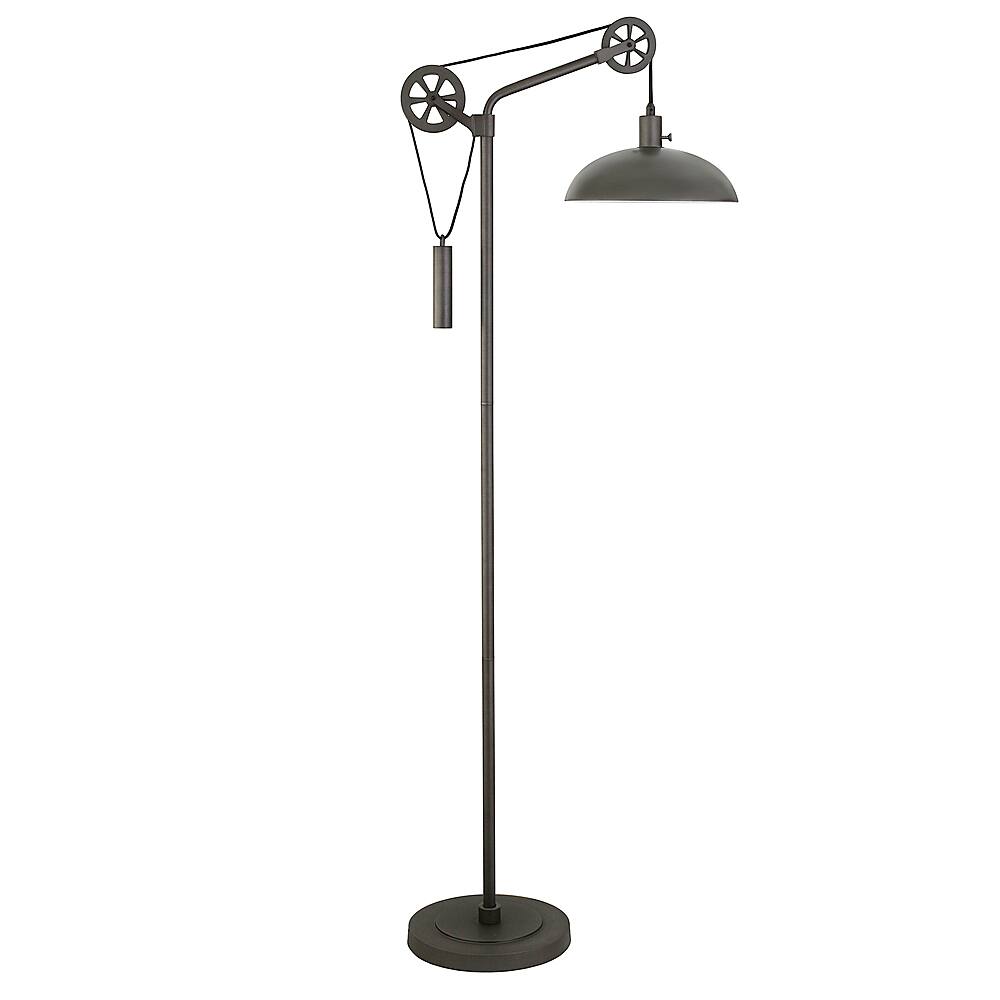 Angle View: Camden&Wells - Neo Floor Lamp - Aged Steel