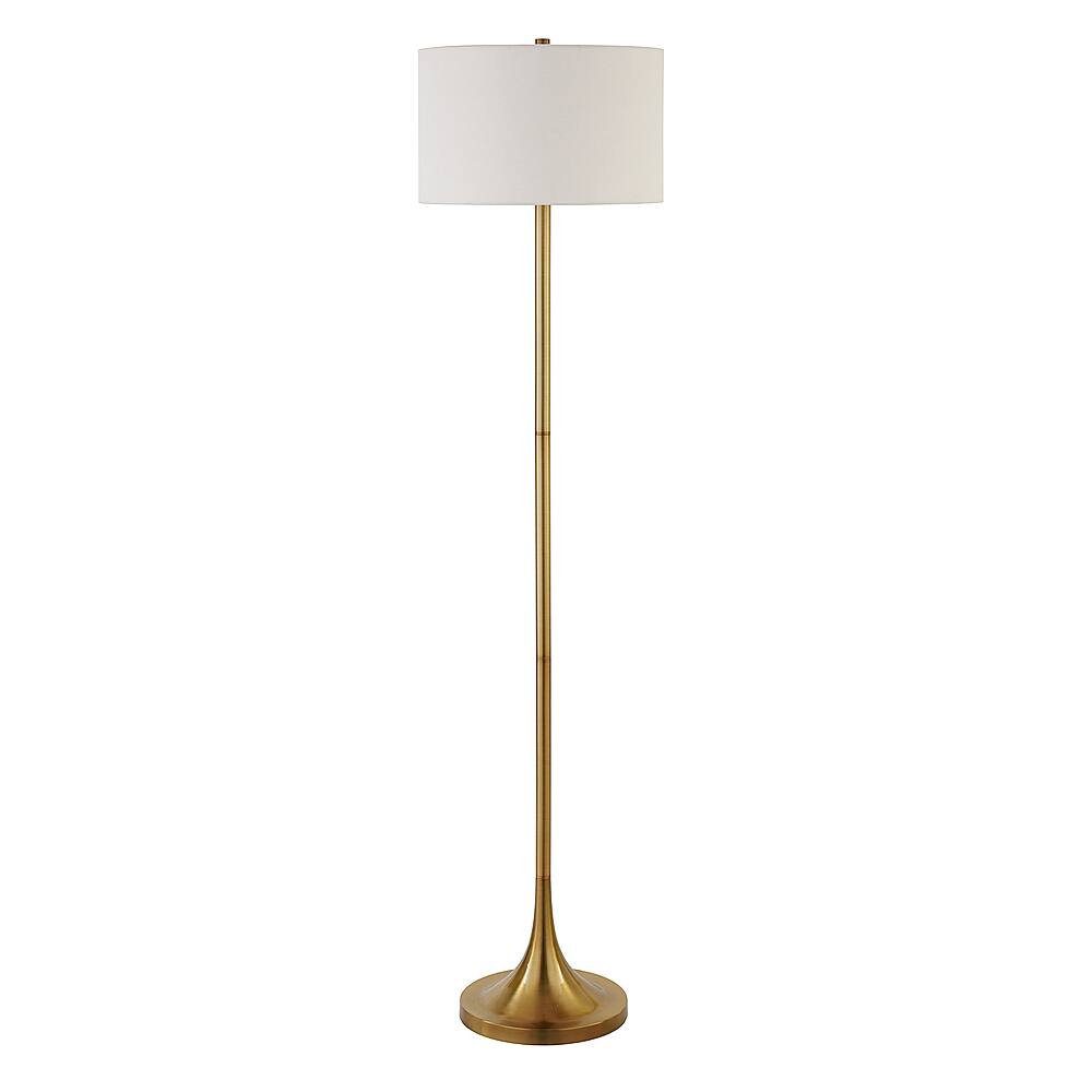 Angle. Camden&Wells - Josephine Floor Lamp - Brass.