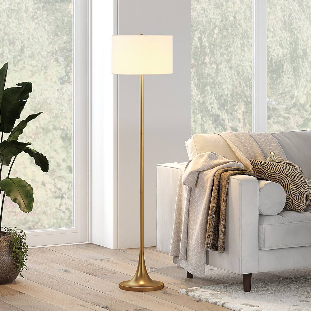Alt View 16. Camden&Wells - Josephine Floor Lamp - Brass.