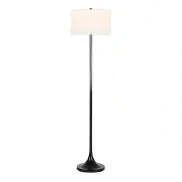 Hudson&Canal - Josephine Floor Lamp - Blackened Bronze