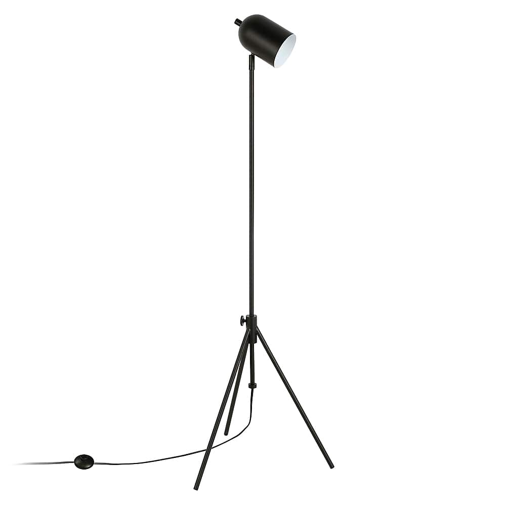 Angle View: Camden&Wells - Bruno Floor Lamp - Blackened Bronze