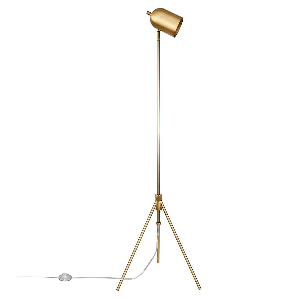 Angle View: Camden&Wells - Bruno Floor Lamp - Brass