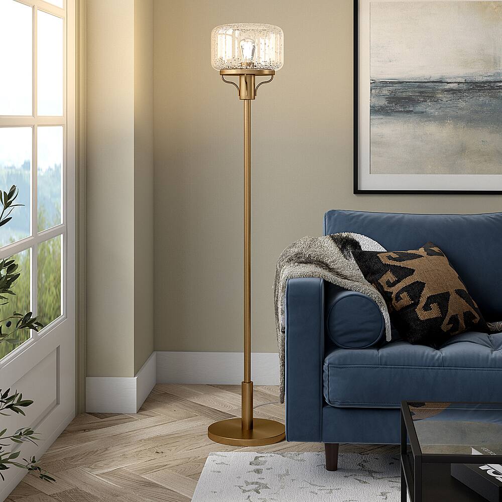 Best Buy: Camden&Wells Tatum Floor Lamp Brushed Brass FL0859