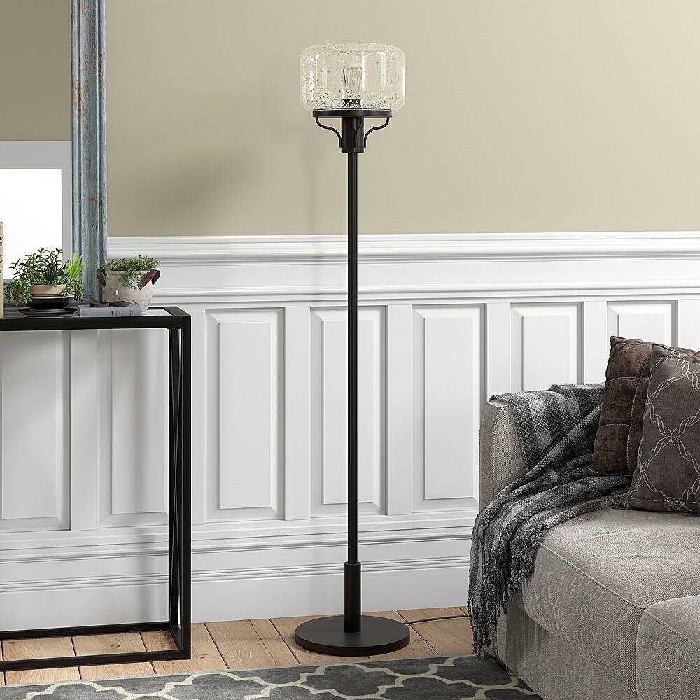 Alt View 11. Hudson&Canal - Tatum Floor Lamp - Blackened Bronze.