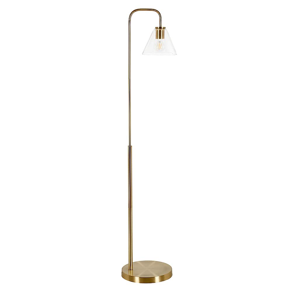 Angle View: Camden&Wells - Henderson Floor Lamp - Brass