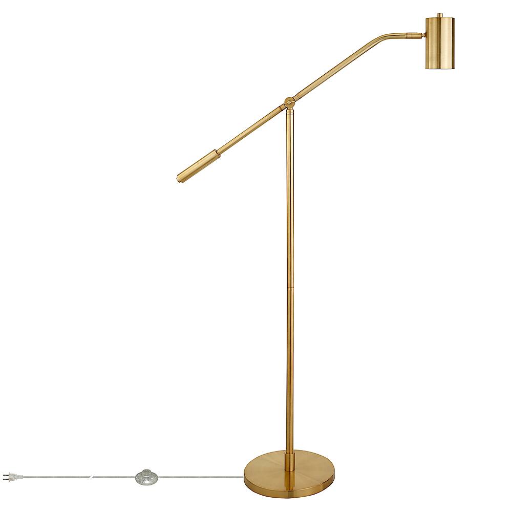 Camden&Wells Willis Floor Lamp Brass FL0885 - Best Buy