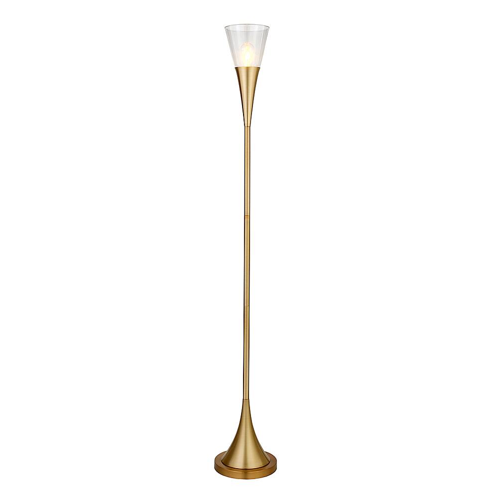 Front. Camden&Wells - Moura Floor Lamp - Brass.