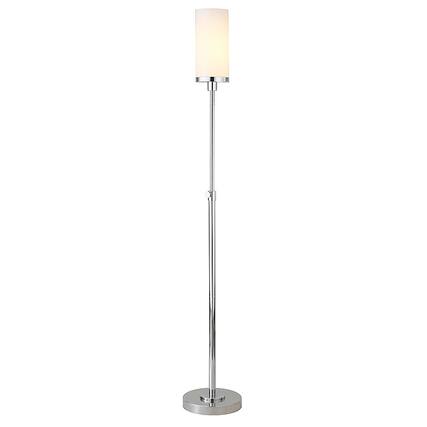 Front. Camden&Wells - Frieda Floor Lamp - Polished Nickel.