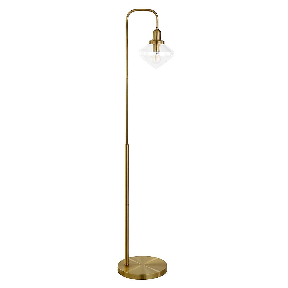 Angle View: Camden&Wells - Zariza Floor Lamp - Brass