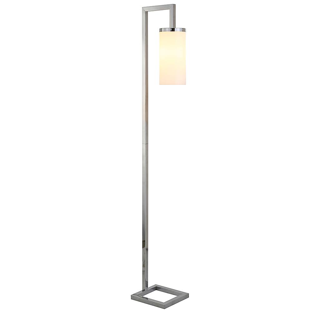 Front. Camden&Wells - Malva Floor Lamp - Polished Nickel.