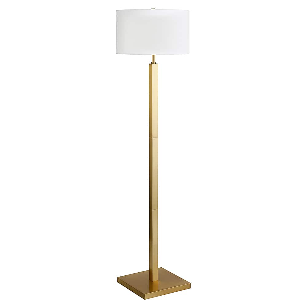 Angle View: Camden&Wells - Flaherty Floor Lamp - Brass