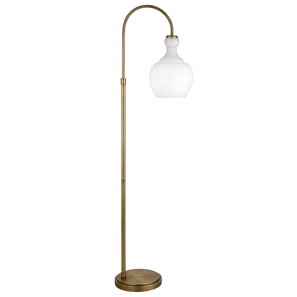 Angle View: Camden&Wells - Verona Floor Lamp - Brushed Brass